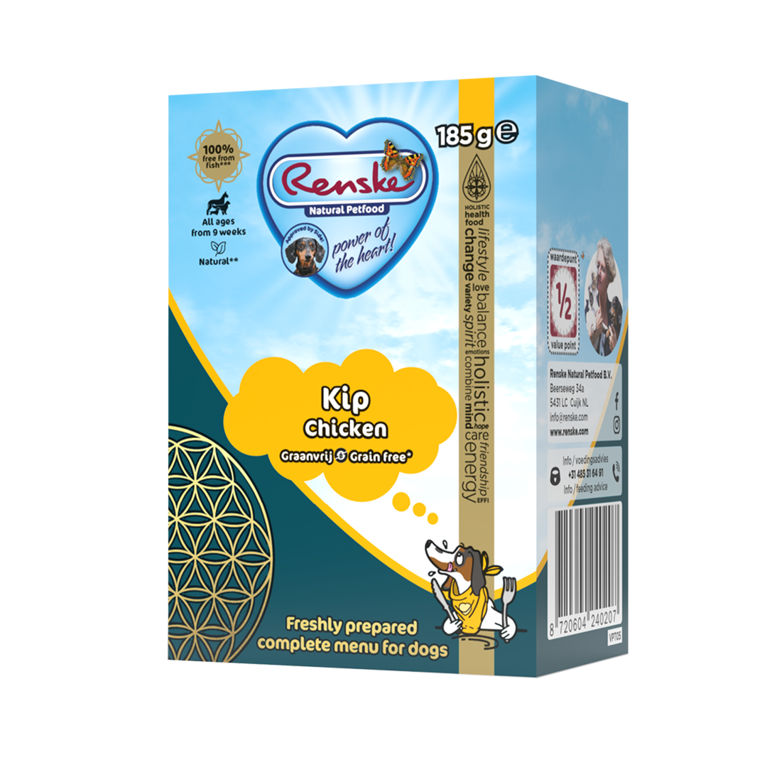 Renske Vers Kip GRAANVRIJ - Tetra 185 gram (24 stuks)