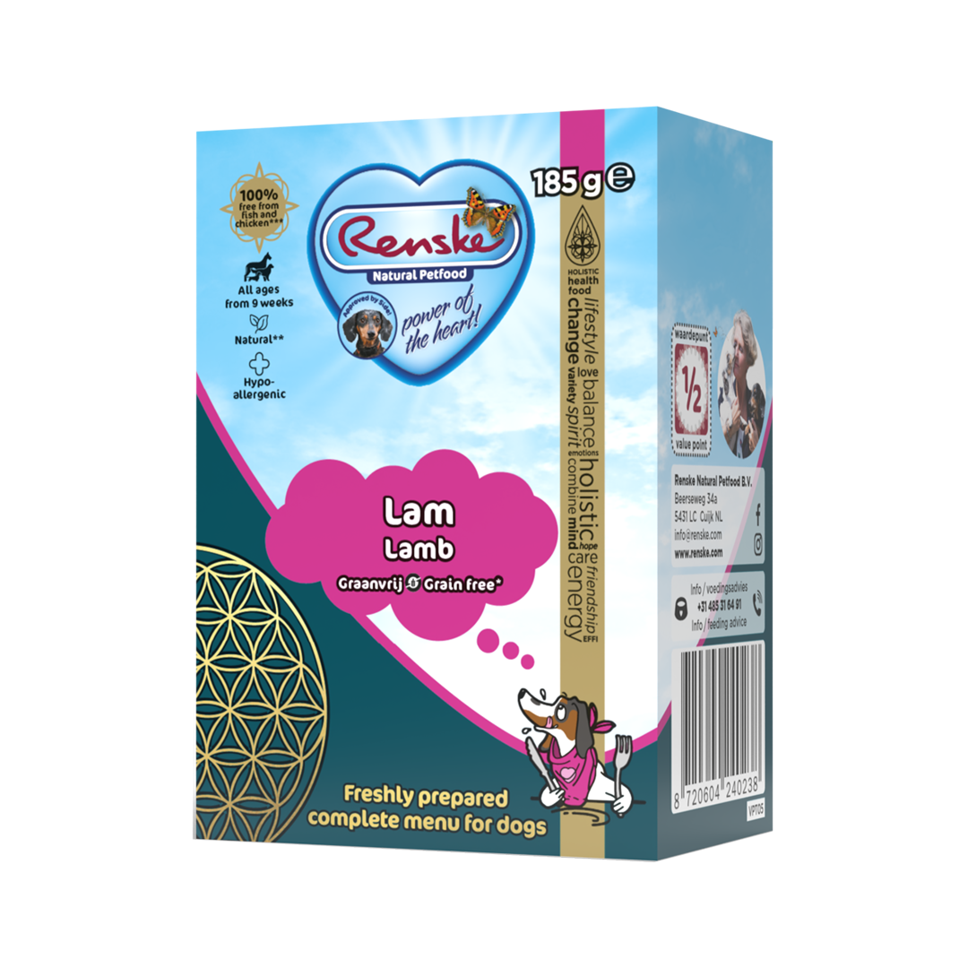 Renske Vers Lam GRAANVRIJ - Tetra 185 gram (24 stuks)