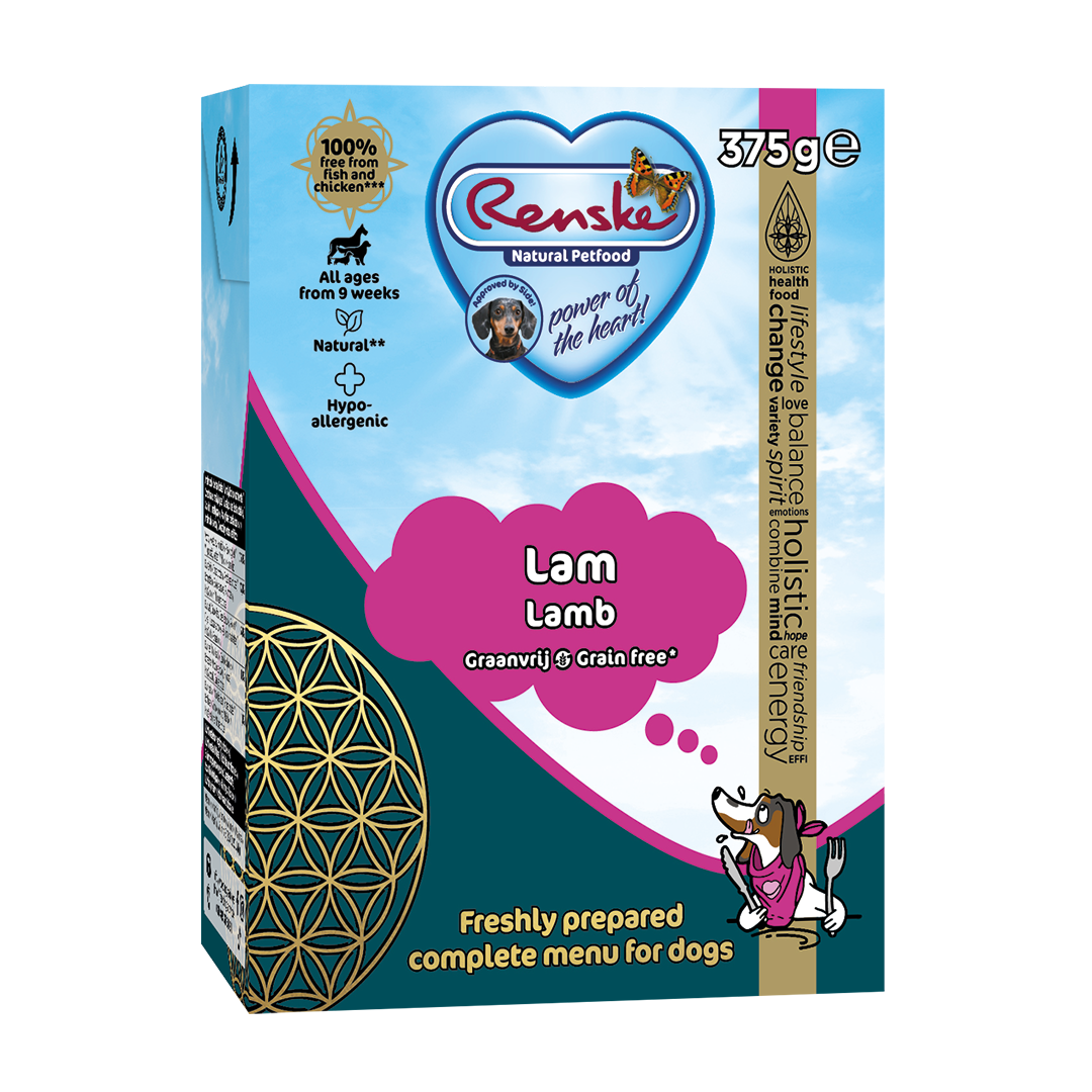 Renske vers lam graanvrij - tetra 375 gram (12 stuks)