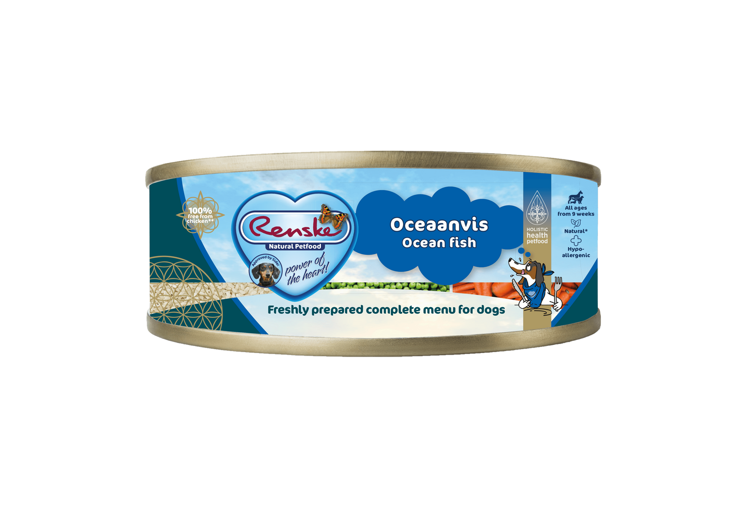 Renske Vers Oceaanvis - Blik 95 gram (24 stuks)