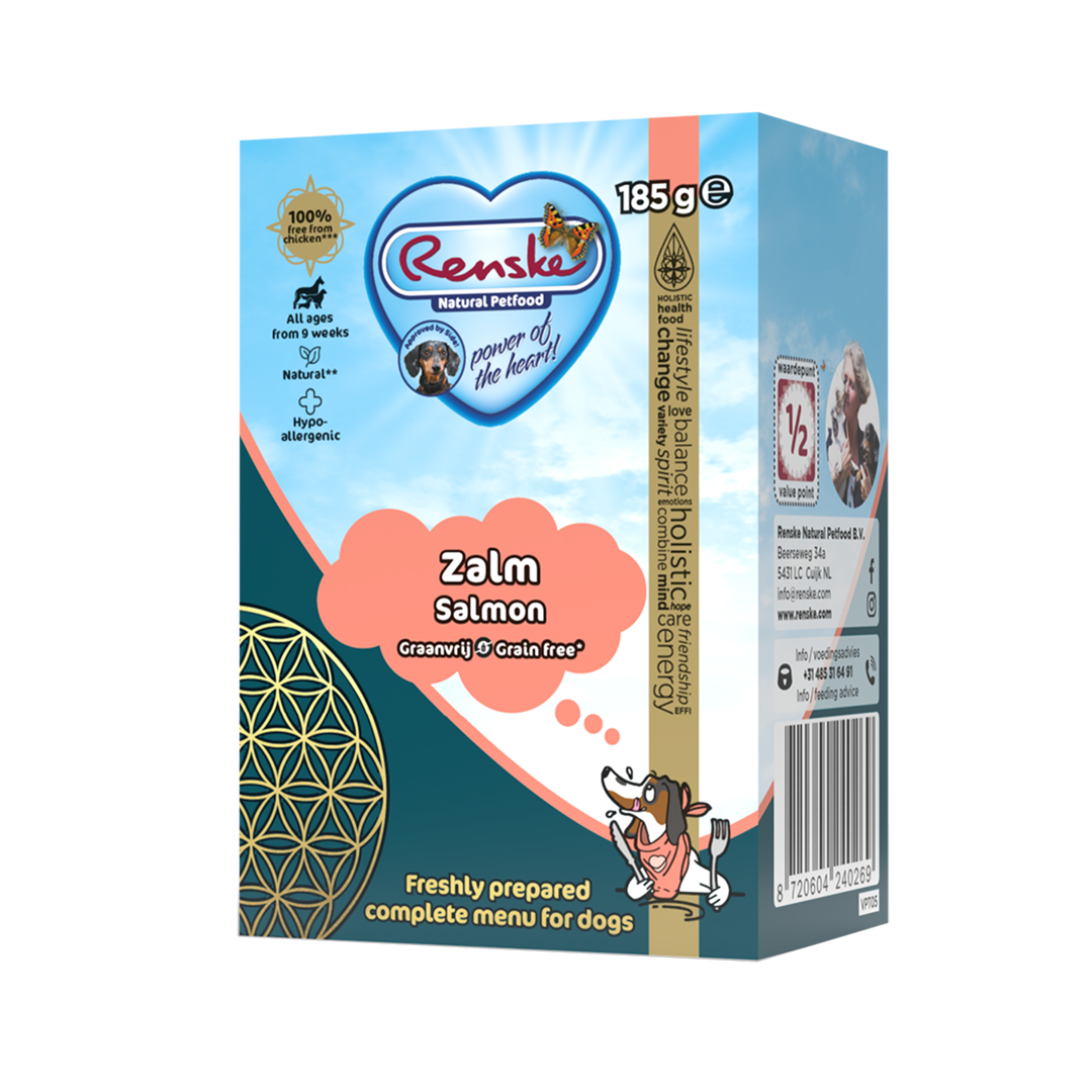 Renske Vers Zalm GRAANVRIJ - Tetra 185 gram (24 stuks)