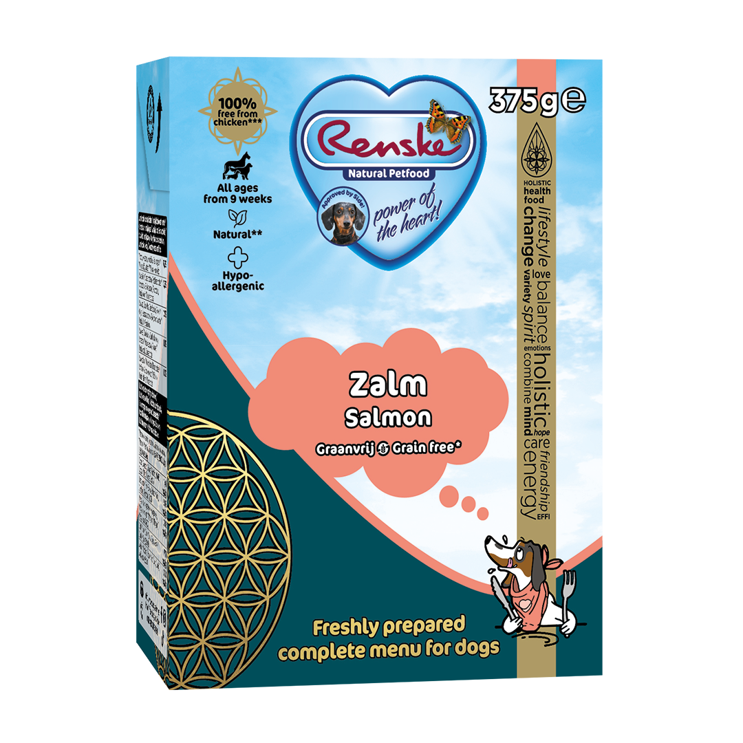Renske vers zalm graanvrij - tetra 375 gram (12 stuks)