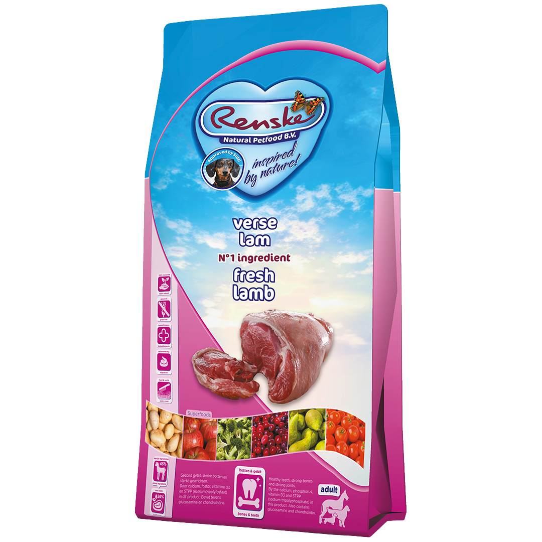 Renske Super Premium - Verse Lam Graanvrij 2 kg