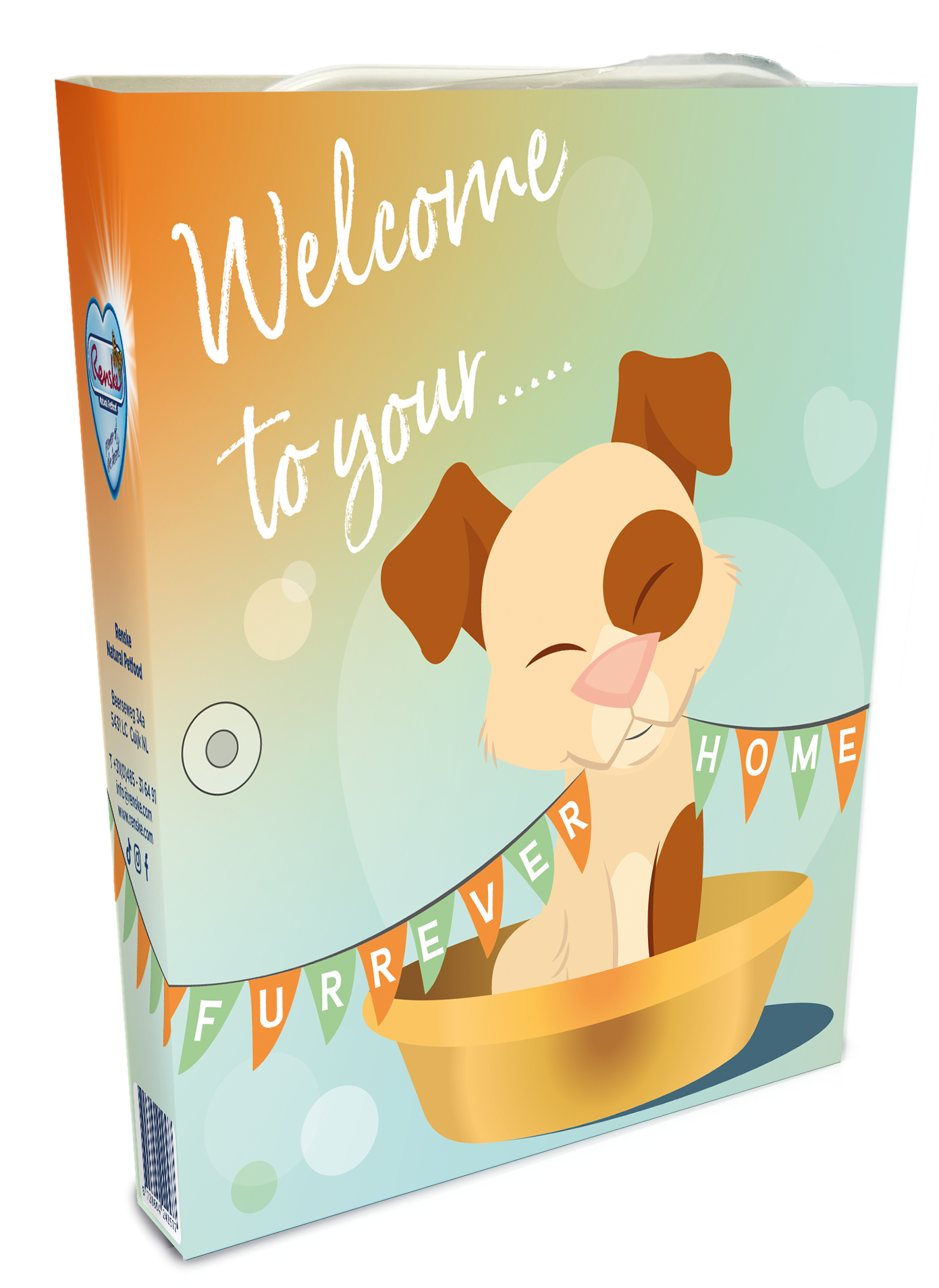 Woef Gift Adoptie/Welcome home
