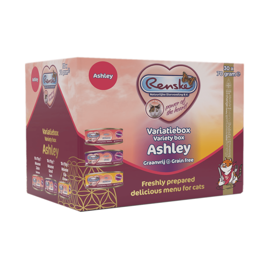 Renske Kat Variatiebox Ashley - Mousse 30x70 gram