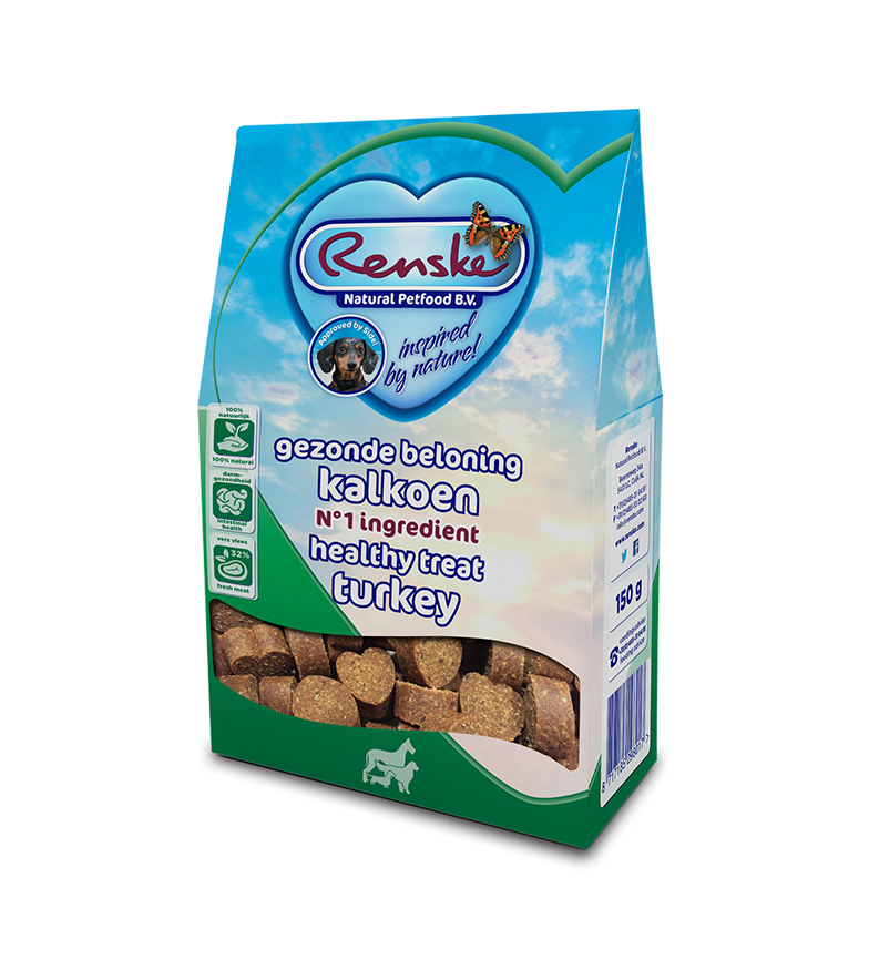 Renske Gezonde Beloning Kalkoen 150 gram