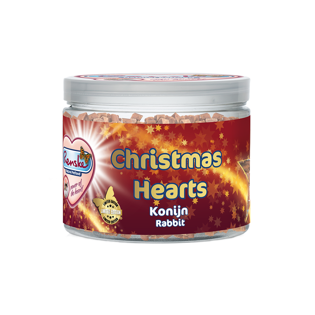 Renske Kat Kerst Hartjes - Konijn 100 gram