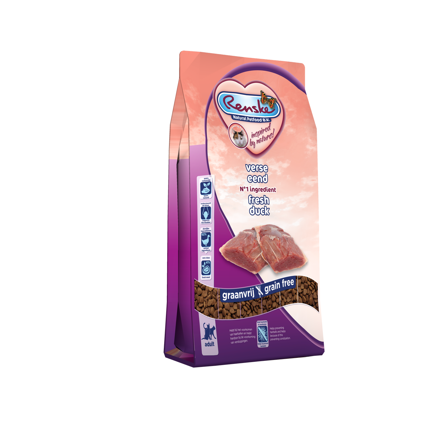 Renske Super Premium Kat - Verse Eend 400 gram