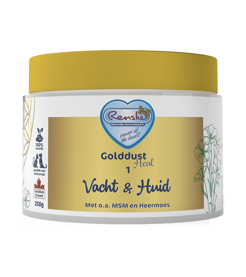 Golddust Heal 1 - Vacht & Huid 250 gram