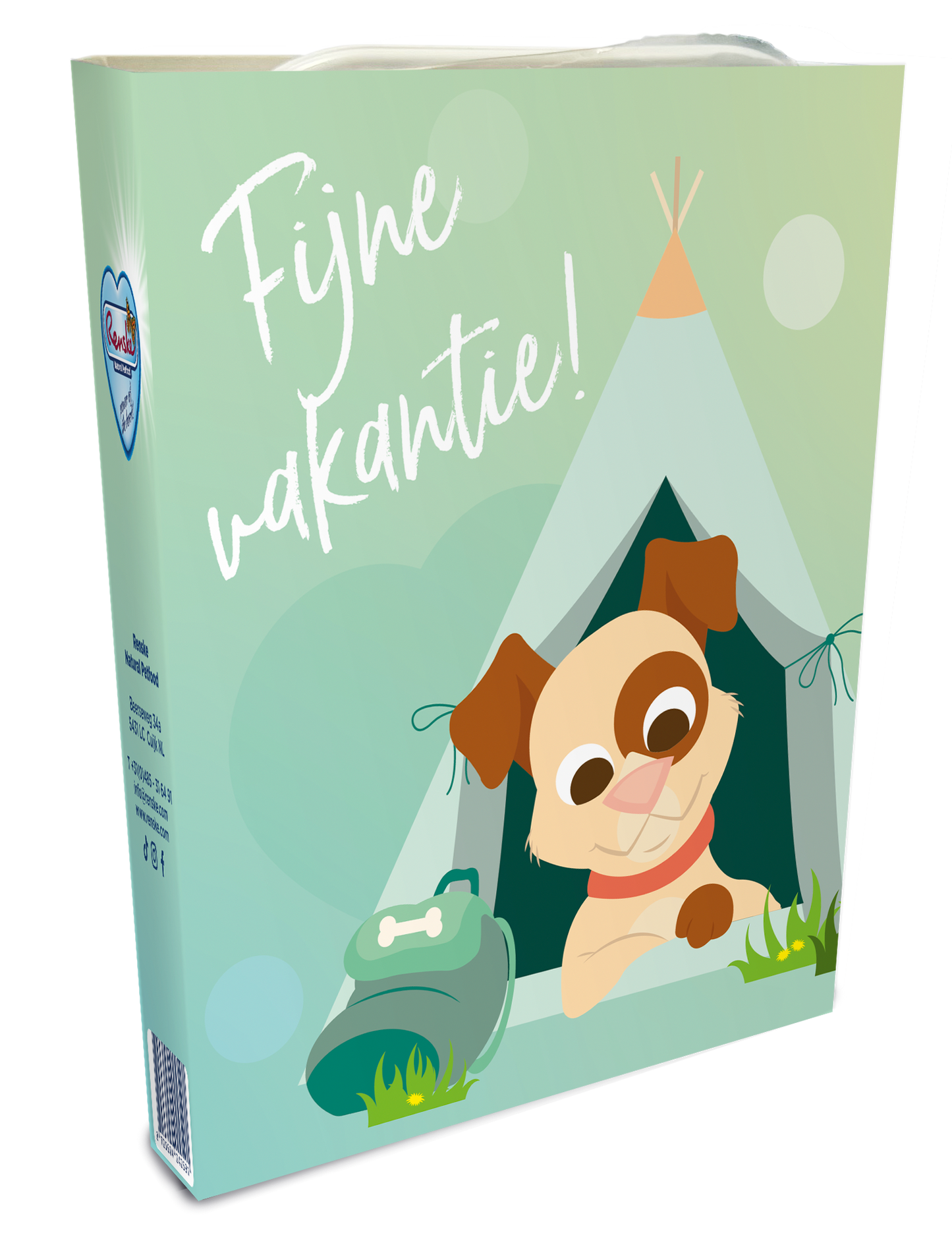 Woef Gift Fijne vakantie (neutraal)