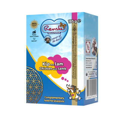 Renske Vers Kip met Lam (Puppy) - Tetra 185 gram (24 stuks)