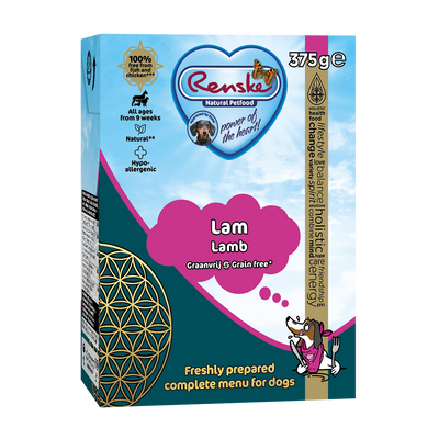 Renske vers lam graanvrij - tetra 375 gram (12 stuks)