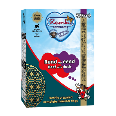 Renske vers rund met eend - tetra 375 gram (12 stuks)