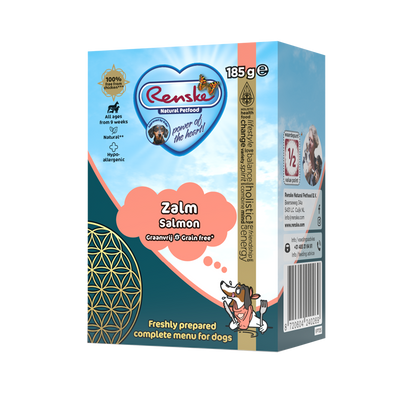Renske Vers Zalm GRAANVRIJ - Tetra 185 gram (24 stuks)