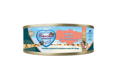Renske Vers Zalm Graanvrij - Blik 95 gram (24 stuks)