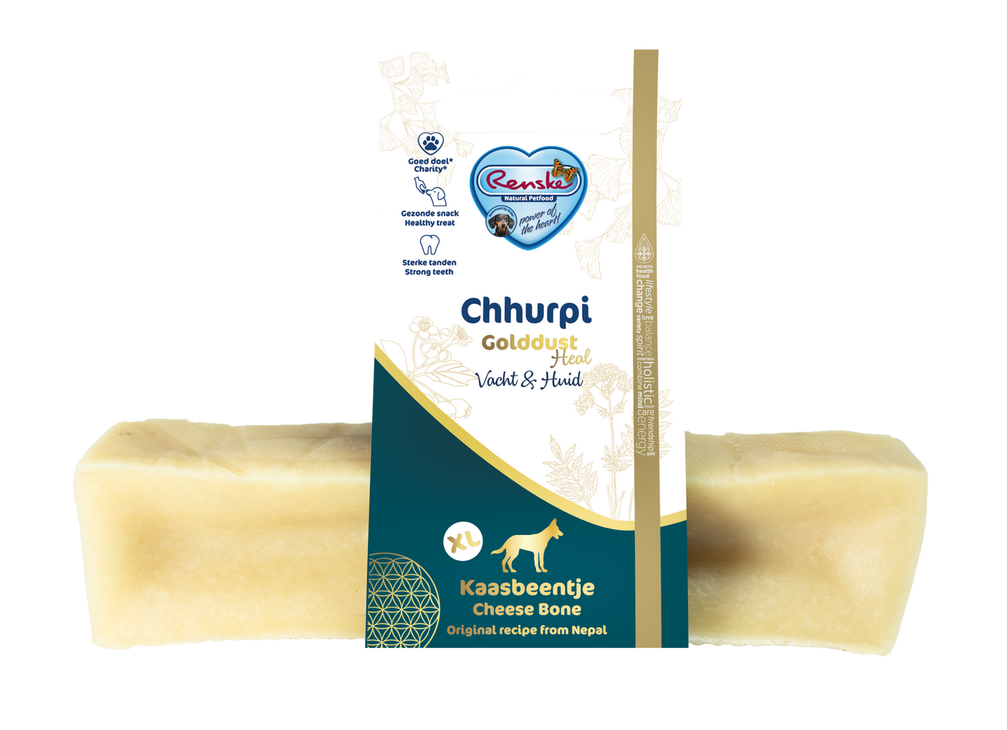 Chhurpi Himalayan kauwkluif - Vacht en Huid XL