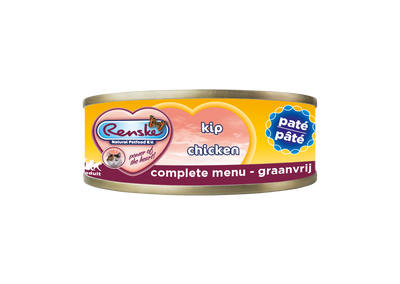 Renske Kat Verse Kip - Paté 70 gram (24 stuks)