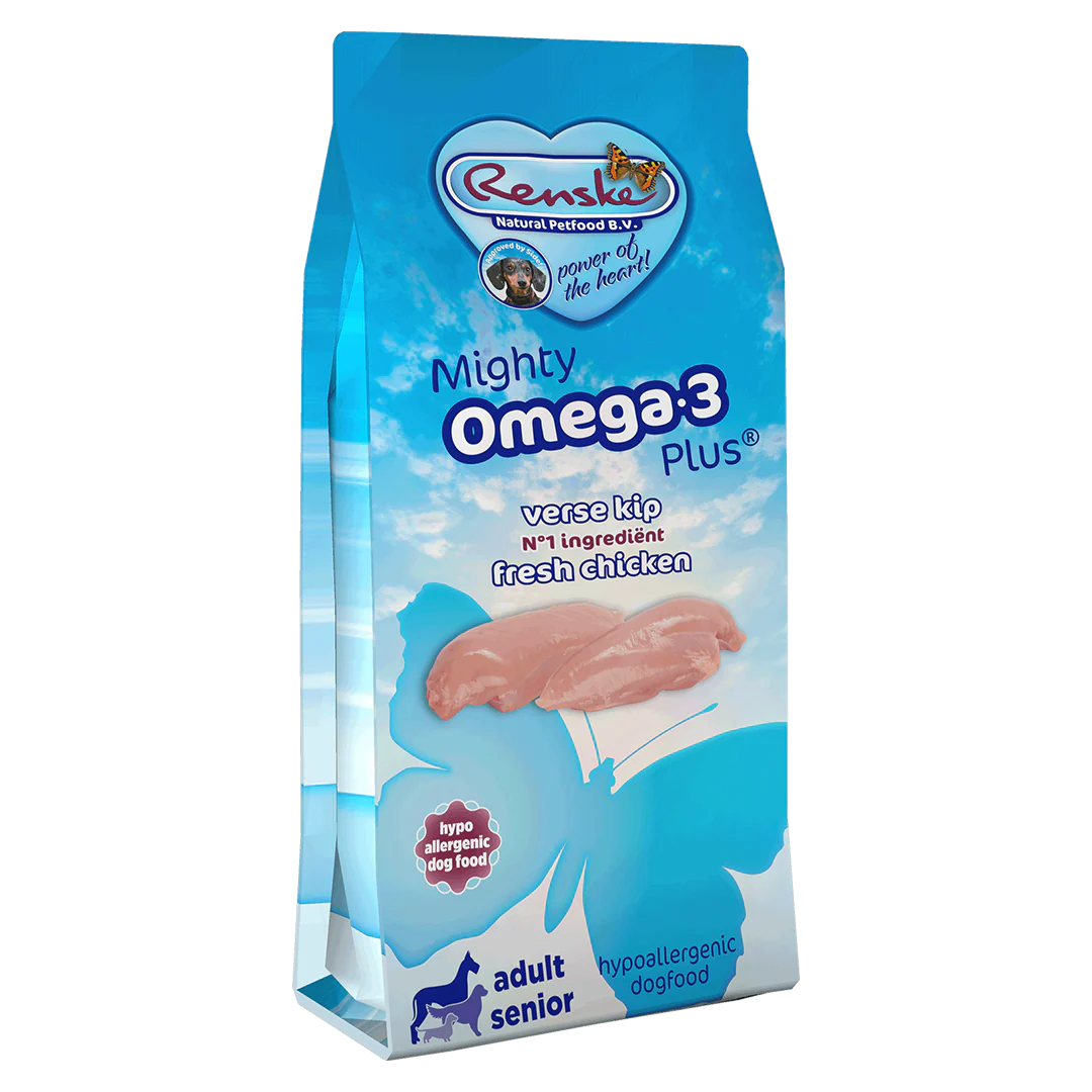 Renske Mighty Omega Plus - Kip 12 kg