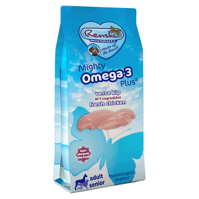 Renske Mighty Omega Plus - Kip 12 kg
