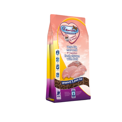 Renske Super Premium - Senior - Verse Kip met Eend 400 gram