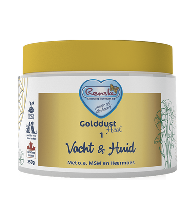 Golddust Heal 1 - Vacht & Huid 250 gram