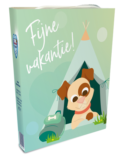 Woef Gift Fijne vakantie (neutraal)