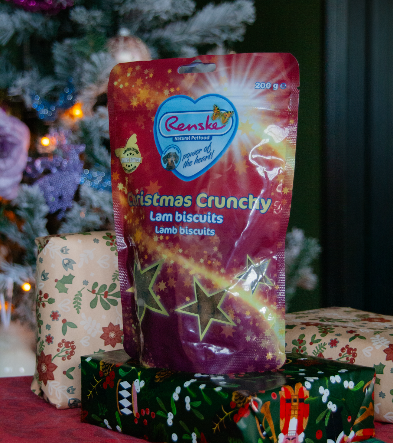 Renske Kerst Crunchy voor de hond Lam Biscuits 200 gram