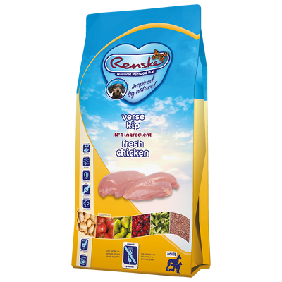 Renske Super Premium - Verse Kip Graanvrij 600 gram