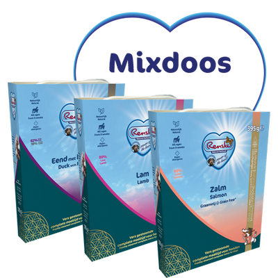 Mixdoos Vers Gestoomd 395 gram (10 stuks)